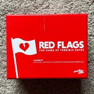 Red Flags: The Game of Terrible Dates card party game